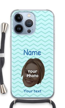 Personalized Face - Stripes Pattern