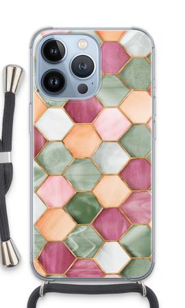 Hexagons in stained glass