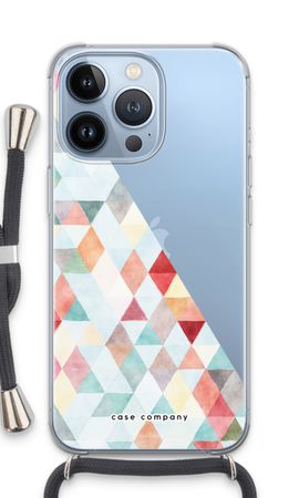 Coloured triangles pastel