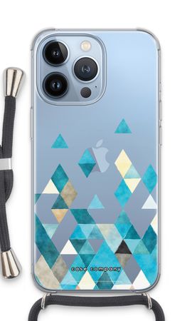 Coloured triangles blue