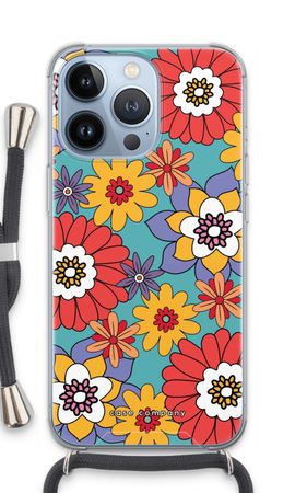 Retro Flowers - Blue