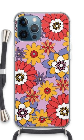 Retro Flowers - Purple