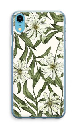 White flower pattern