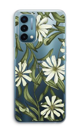 White flower pattern