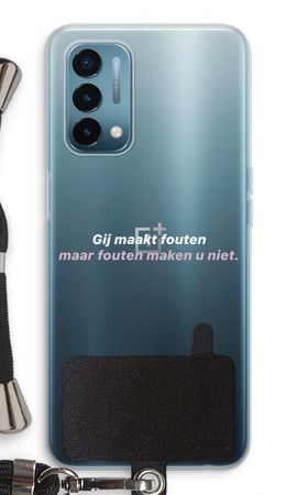 Fouten maken u niet