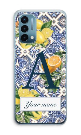 Monogram Blue tiles