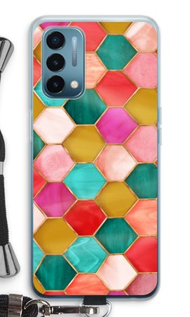 Hexagons in stained glass