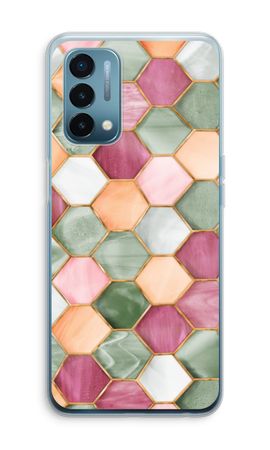 Hexagons in stained glass