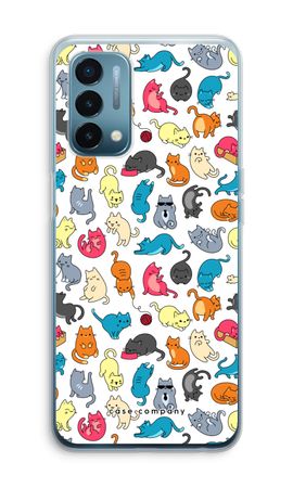 Colourful cats