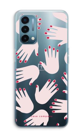 Hands pink
