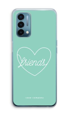 Friends heart pastel