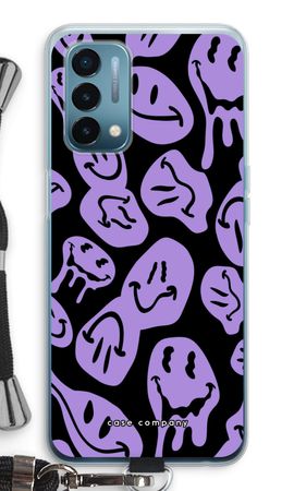 Smeltende Smiley - Paars