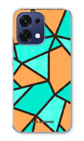 Stained glass - Orange