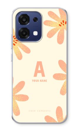 Peach Blossom Monogram