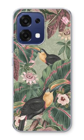 Tropical jungle toucan