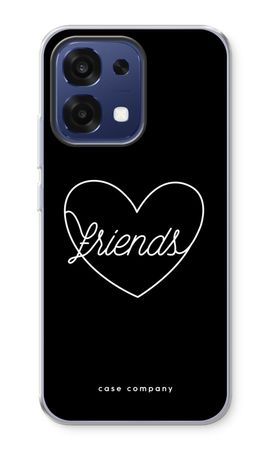 Friends heart black