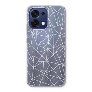 Geometric lines white