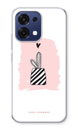 Black and white cactus
