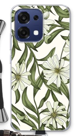 White flower pattern