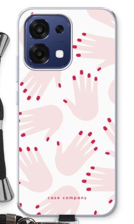 Hands pink