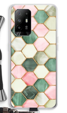 Hexagons in stained glass