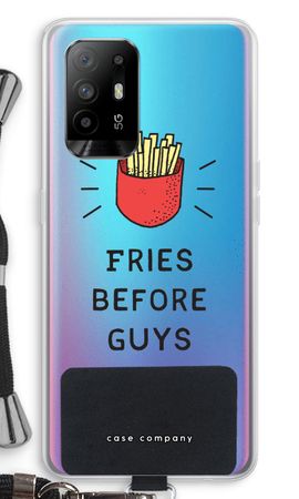 Fries before guys
