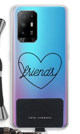 Friends heart black