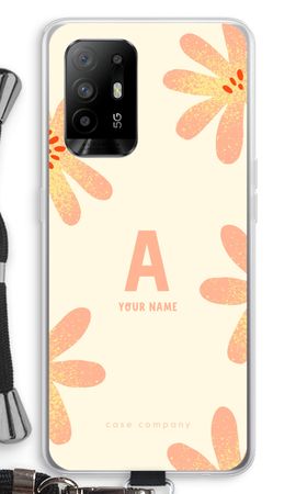 Peach Blossom Monogram