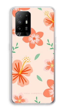 Tropical Pink Flowers