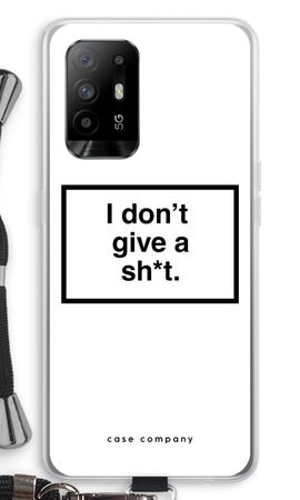 Don't give a shit