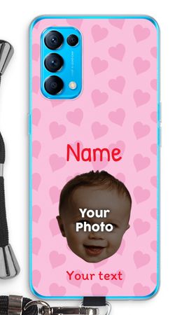 Personalized Face - Hearts N°2