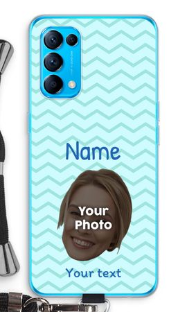 Personalized Face - Stripes Pattern
