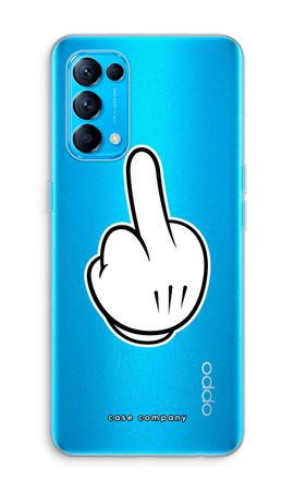 Mittelfinger schwarz