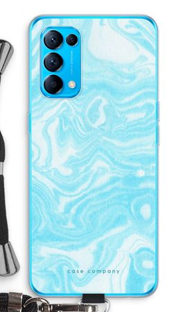 Water paint blue