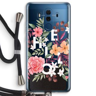 Hello in flowers