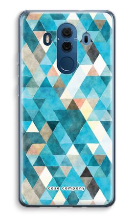 Coloured triangles blue