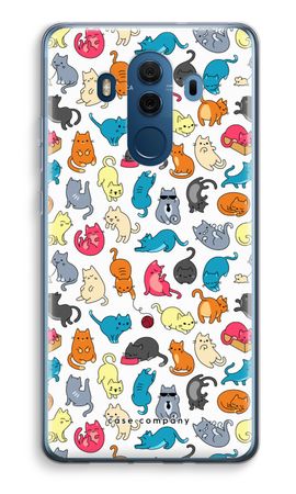 Colourful cats