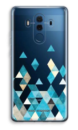 Coloured triangles blue