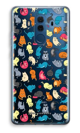 Colourful cats