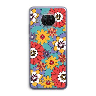 Retro Flowers - Blue