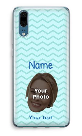 Personalized Face - Stripes Pattern