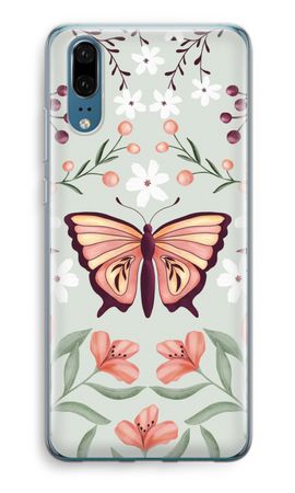 Butterfly in a floral world