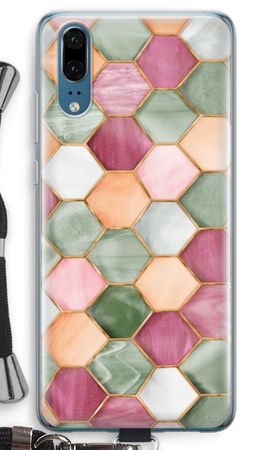 Hexagons in stained glass