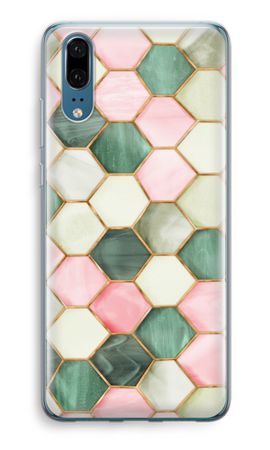 Hexagons in stained glass