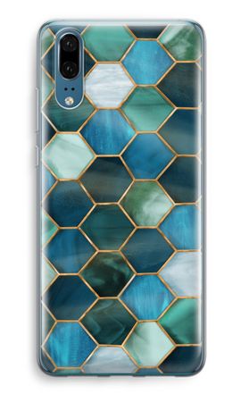 Hexagons in stained glass