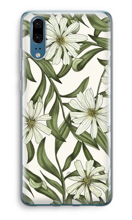 White flower pattern