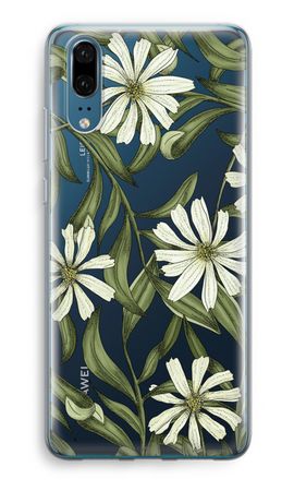 White flower pattern