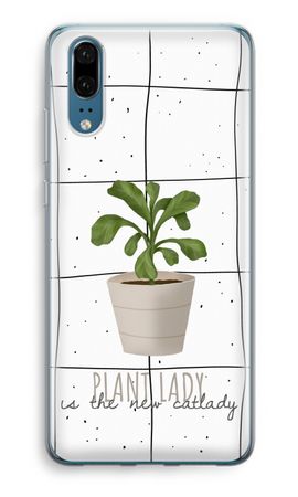 Houseplant on windowpane