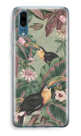 Tropical jungle toucan