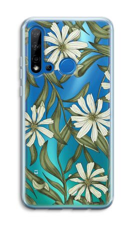 White flower pattern